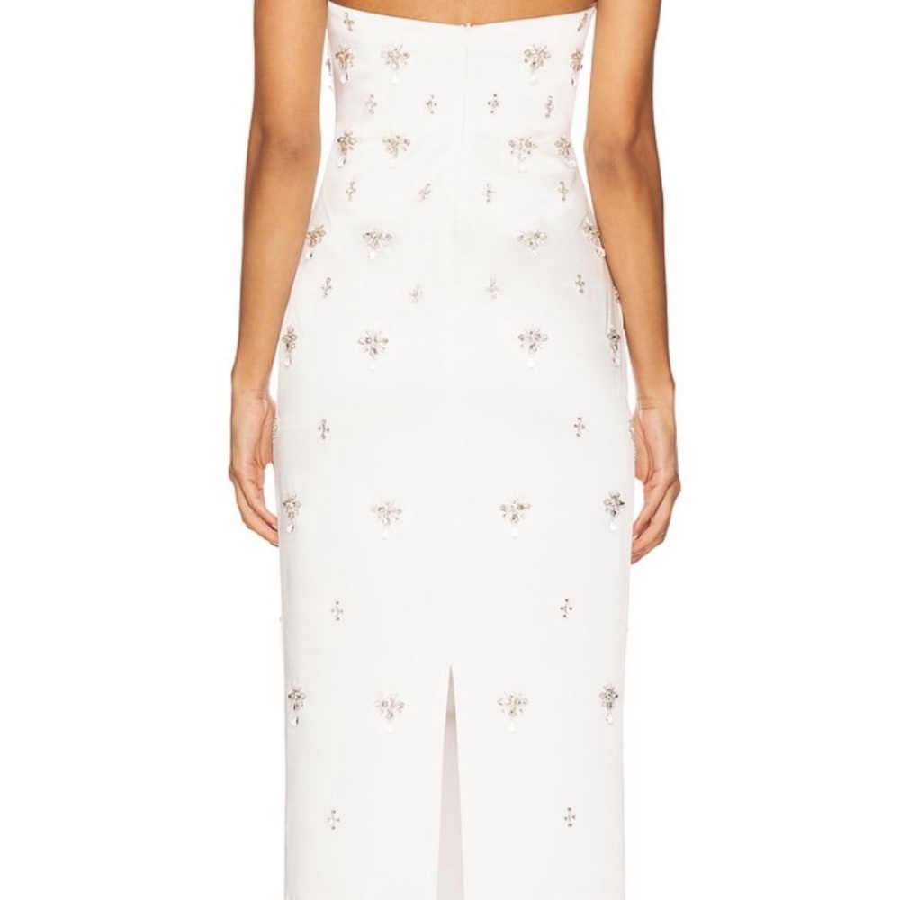 Retrofete White Strapless Dress - Picture 13 of 14